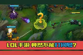 LOL手游不能给队友打问号？