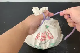 收粮大爷亲手传授的一种简单快速口袋结打法，手法特别，结实好用