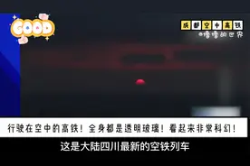 台媒惊叹成都建了空中高铁!透明车身好科幻!大陆科技建设不断创新视频封面