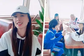 张庭一家四口游艇出游，大合唱氛围轻松欢乐，孩子表现力不输爸妈视频封面