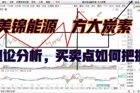 氢能龙头 美锦能源；石墨烯龙头 方大炭素；缠论买卖点如何判断？视频封面