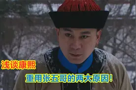 雍正解析：从囚犯再到侍卫之首，浅谈康熙重用张五哥的两大原因！视频封面