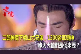 二郎神麾下梅山六兄弟，1200名草头神，哮天犬他们是何来历？视频封面