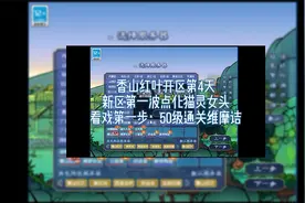 梦幻西游：北1新区第4天定个小目标到飞升第一拨点化出猫灵女头