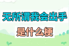 无所谓，我会出手是什么梗？视频封面