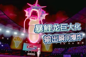 精灵宝可梦剑盾第7话：暴鲤龙巨大化！输出瞬间爆炸！什么都能打