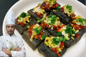 大厨公开长沙臭豆腐的秘诀，方法简单在家轻松做，再不用排队买了视频封面