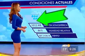 32个突如其来的脸红瞬间，美女主持穿包臀紧身裙上班，太惊艳！视频封面