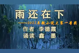 美文诵读——2022一等奖微小说《雨还在下》（作者 李德霞）视频封面