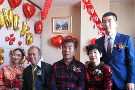 越南老丈人来中国参加女儿婚礼，被婚礼仪式和隆重程度吓到了视频封面