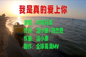2021最新网络伤感歌曲 半吨兄弟《我是真的爱上你》唱太有感觉了视频封面