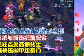 梦幻西游：西栅鏖战新思路三物理！点杀与面伤完美配合，压制豪门视频封面