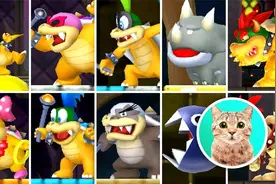 【猫的铲x官】新超级马里奥兄弟2 HD 3DS全Boss攻略合集！视频封面