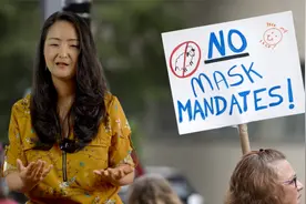 美国新冠，一场与口罩的战争！不允许强制戴口罩视频封面