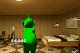 GMOD躲猫猫模式：变成小汉堡~躲在杆上面逗天线宝宝!视频封面