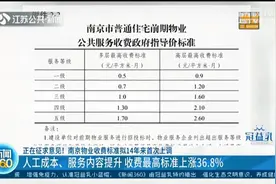 正在征求意见！南京物业收费标准拟14年来首次上调视频封面