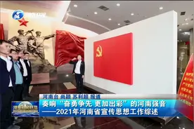 2021年河南省宣传思想工作综述视频封面