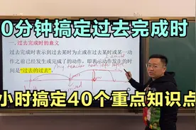 九年级英语一节课串讲40个重点知识点，高效课堂就应该这个样子！视频封面