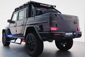 巴博斯G800XLP-SUPERBLACK版，奔驰G63改装的皮卡，落地超1200万视频封面