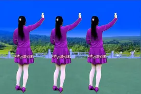 结婚喜庆专曲广场舞《结婚啦》欢快动感32步，背面演示更好学