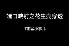 端口映射之花生壳穿透视频封面