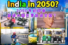 印度人关于2050年的构想，网友看不下去了：认清事实很重要！