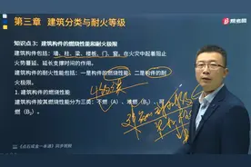 帮考网宿吉南老师带你掌握建筑构件包括哪些？燃烧性能分为几类？视频封面