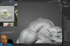 牛头犬怪物雕刻