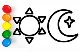 认识8种常见天气图标，涂上喜欢的颜色，天气预报一看就会视频封面