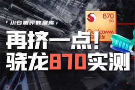 再挤一点点！骁龙870实测 摩托Edge s「小白测评数据库」视频封面