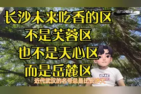 长沙未来吃香的区，不是芙蓉区，也不是天心区，而是岳麓区视频封面