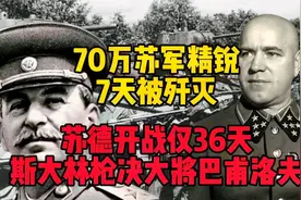 70万苏军精锐7天被歼灭！开战仅36天，斯大林枪决大将巴普洛夫视频封面
