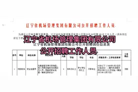 辽宁省机场管理集团有限公司公开招聘工作人员视频封面