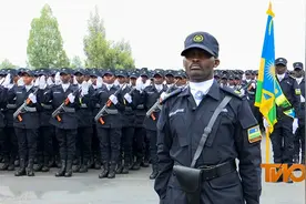 卢旺达警察中式队列毕业典礼（普通警察）视频封面