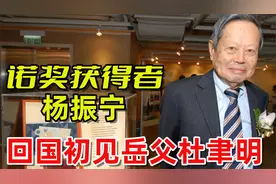 杨振宁初见岳父杜聿明，称其为“杜先生”，周总理一句话化解尴尬视频封面