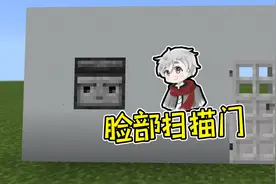 新手高端脸部扫描门 我的世界