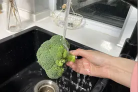 西兰花别用清水洗，等于吃虫子，教你清洗诀窍，脏东西全去除