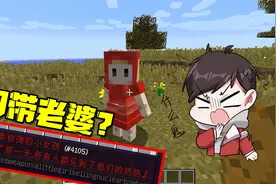 我的世界：自带老婆？这个模组福利这么好？梗多武器！