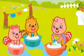 #儿童启蒙#自己的事情自己做，邻居夸我是懂事好宝宝