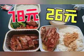 外卖78元一份的烧鹅饭和26元一份的有什么区别？
