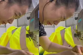 女子一边上班一边带娃，情绪崩溃低头悄声大哭，发泄片刻继续工作视频封面