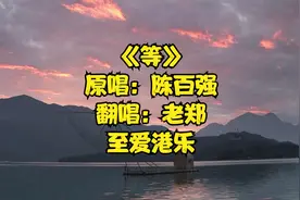 粤语歌《等》，原唱陈百强，翻唱老郑视频封面
