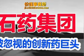 逆势上涨，机构开始挖掘，石药集团，被严重低估和忽视的巨头视频封面