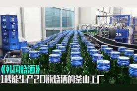 韩国烧酒真的那么好喝吗？男女老少都酒不离桌，来看看生产过程吧视频封面