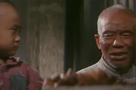 主席看到小男孩吃苕根充饥，毅然决定拿出稿费请乡亲们吃顿便饭