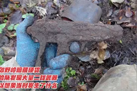 荒郊野岭暗藏硬货，探险队发现大量二战武器，难以想象发生了什么视频封面