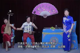 长篇宁波走书《八巧珠》 精彩唱段赏析（14）视频封面