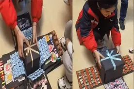 舅妈送外甥女爱心礼物，越拆越上头，网友：求链接！视频封面