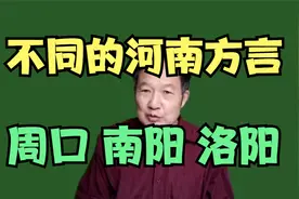 不同的河南方言-周口 南阳 洛阳方言了解视频封面