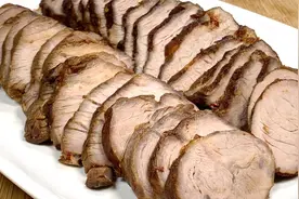 用5斤猪肉在家自制卤酱肉，配料简单，酱香浓郁，比酱牛肉还好吃视频封面